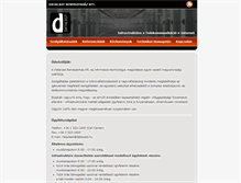 Tablet Screenshot of datacast.hu